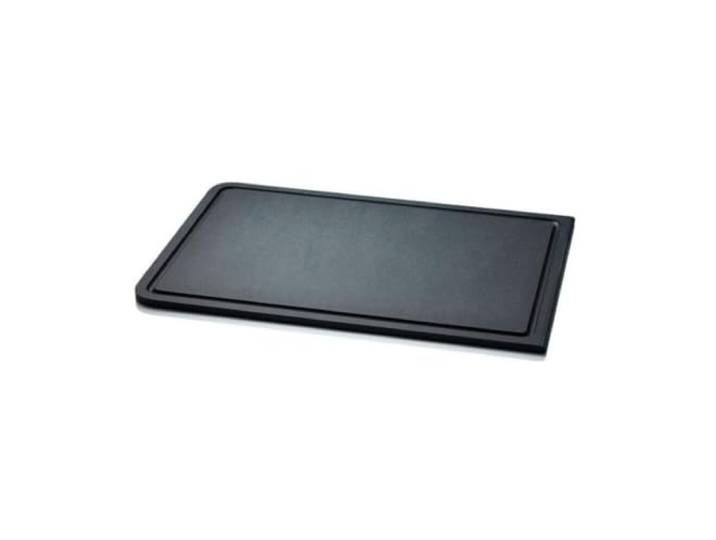 Tranchierbrett 44x30x1 cm Duracore schwarz Servier- und Schneidebrett