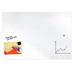 Franken Glas-Magnettafel »GTL12020009« 200 x 120 cm weiß