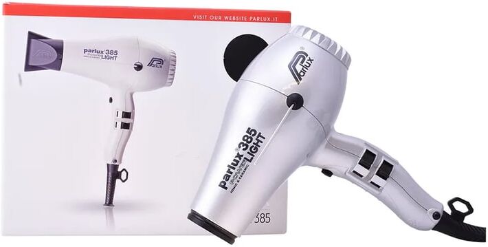Parlux Hair Dryer 385 Powerlight Ionic & Ceramic Silver