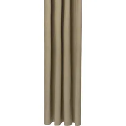Chambray Duschvorhang, olivfarben