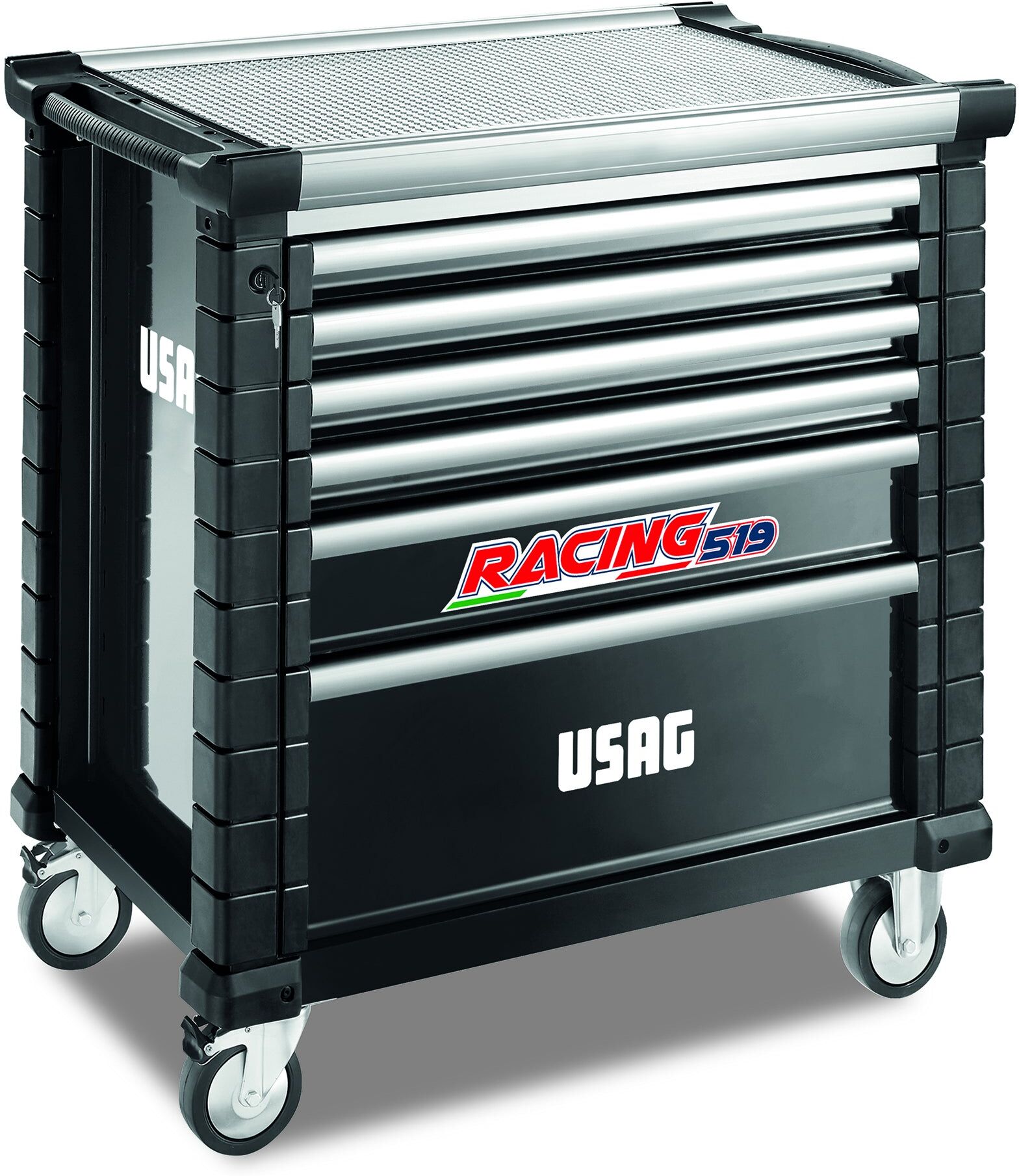 Usag 519 RS6/4NV Carrello RACING 6 cassetti (vuoto) U05190566