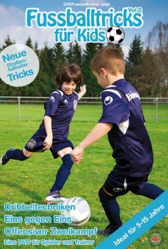 Nepomuk Fischer - Fussballtricks für Kids Vol. 2 / Neue Fußballübungen im Fußballtraining (DVD) - Preis vom 13.10.2026 19:28:25 h