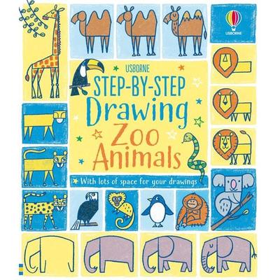 Step-by-step Drawing Zoo Animals, Taschenbuch von Fiona Watt, Usborne, 978-1-4749-8978-7