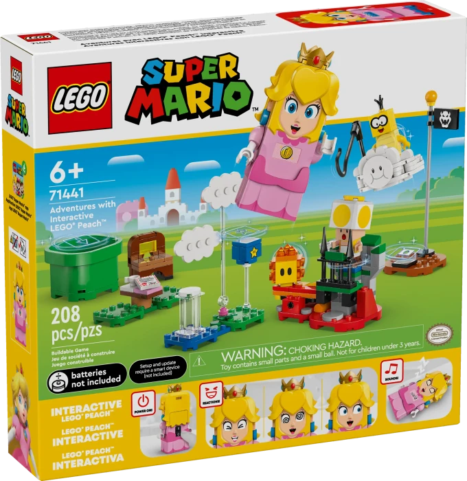 LEGO Super Mario 71441 Abenteuer mit der interaktiven LEGO Peach