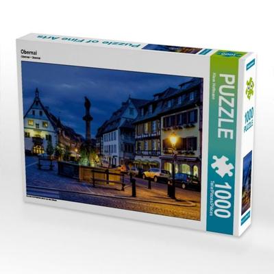 CALVENDO Puzzle Obernai | 1000 Teile Lege-Größe 64x48cm Foto-Puzzle für glückliche Stunden