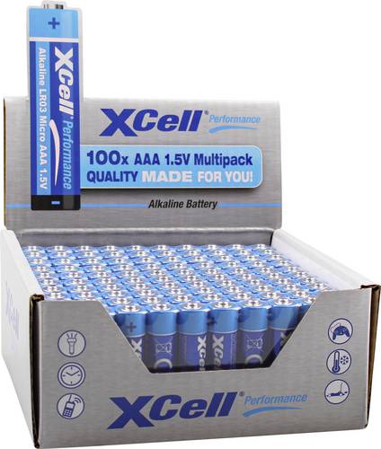 XCell Micro (AAA)-Batterie Alkali-Mangan 1.5V 100St.