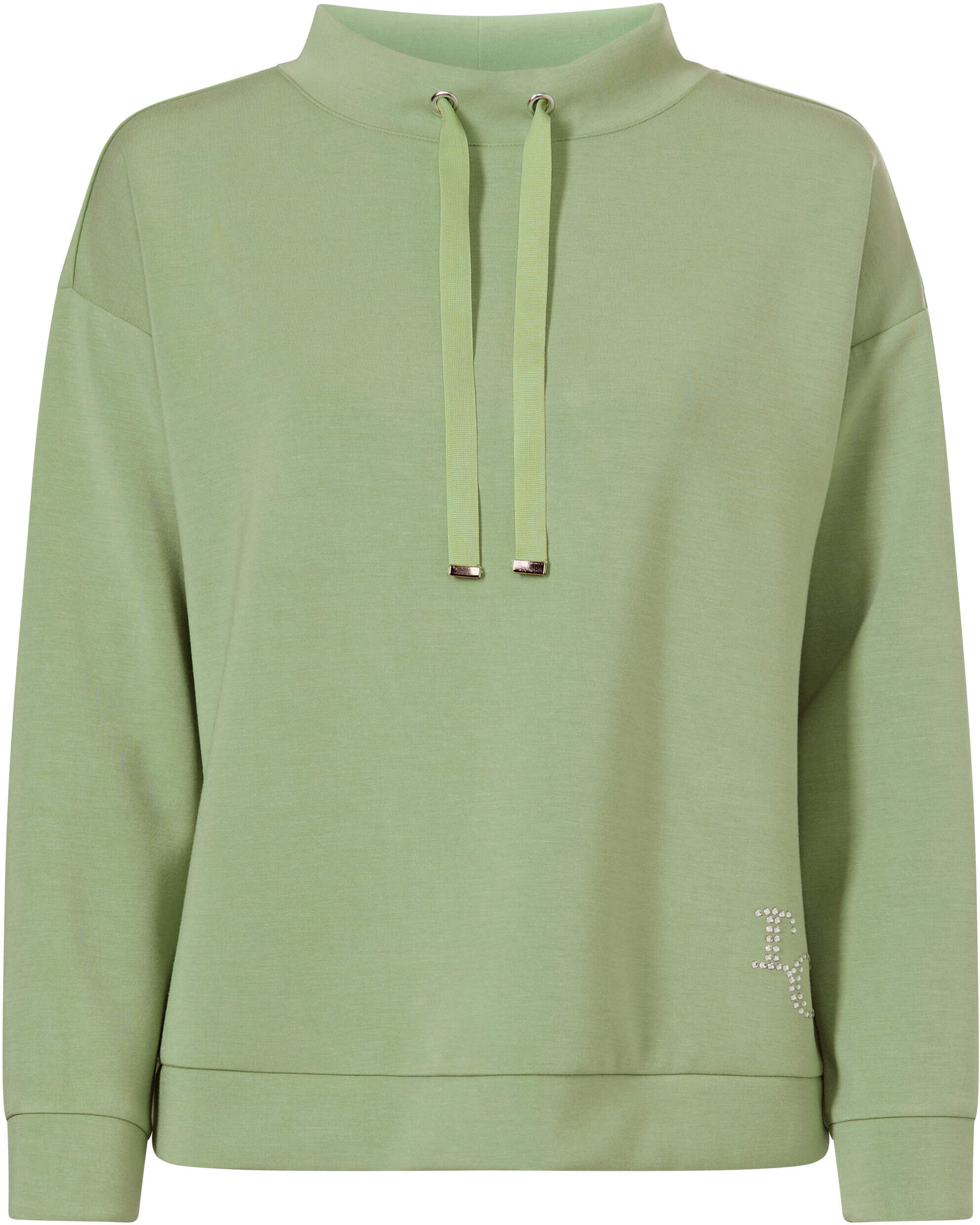 Sweatshirt HEINE "Sweatshirt Sweatshirt", Damen, Gr. 40, grün (eucalyptus), Sweatware, , Modisch, Sweatshirts Sweatshirt