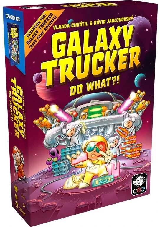 Galaxy Trucker: Do What?! Expansion for Board Games, Ages 10+, 2-4 Players, Czech Games Edition
