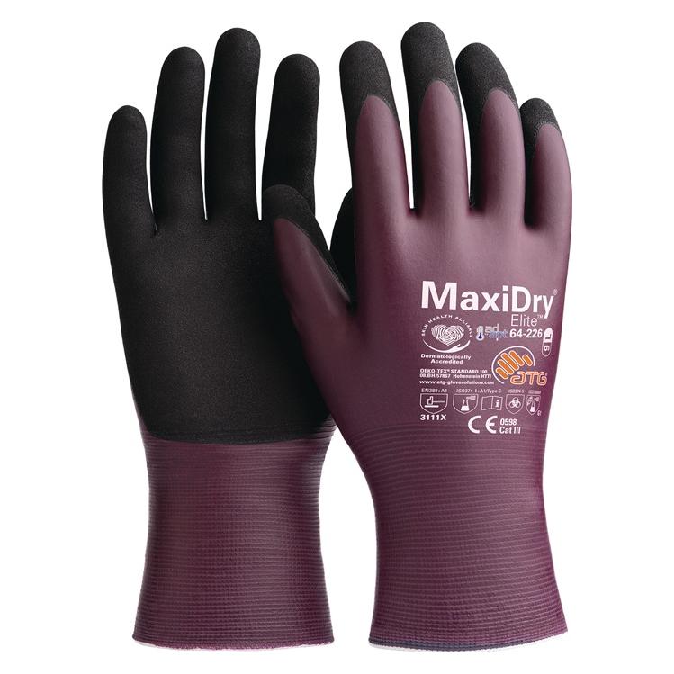 ATG Arbeitshandschuhe MaxiDry Elite AD-APT (8, M) (64-226-08)
