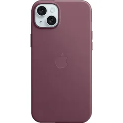 APPLE Feingewebe Case mit MagSafe, Backcover, Apple, iPhone 15 Plus, Mulberry