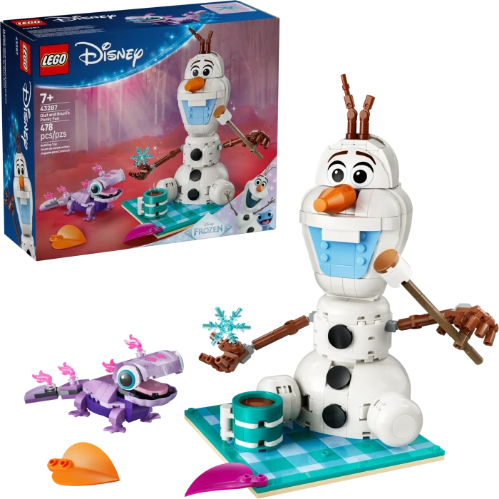 LEGO Disney Princess 43287 Picknickspaß mit Olaf und Bruni