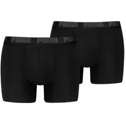 Puma 2P Men Everyday Basic Boxer Schwarz Baumwolle Large Herren