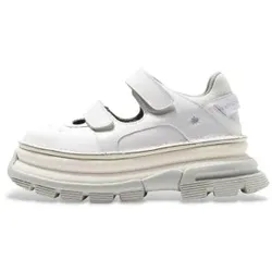Art für Damen. 116441170003_017 Core 2 Lederschuhe weiß (38), Öko-Leder, 3 bis 5 cm, Klettverschluss, Lässig