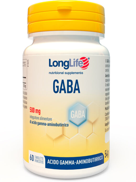 LONGLIFE Srl LongLife, GABA 500 mg, 60 compresse