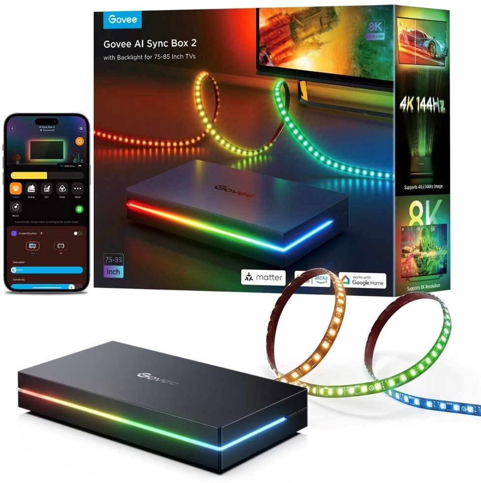 Govee AI Sync Box 2 - 75-85"