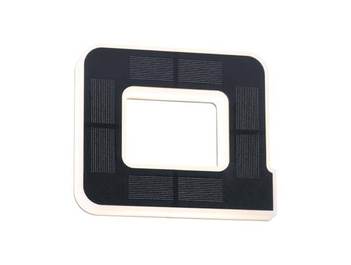 Paulmann 94650 LED Solar Hausnummer A IP44 Warmweiß Akku wechselbar incl. 1x0,2 Watt Solarleuchte Schwarz Solarlampe Kunststoff Solarlicht 3000 K