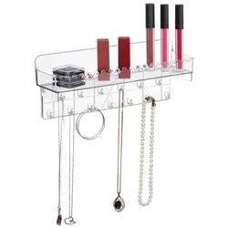 Relaxdays Schmuckhalter Wand Transparent