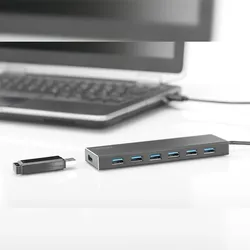 DIGITUS USB 3.0 Office Hub, 7-Port