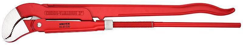 Rohrzange KNIPEX "680 mm, S-Maul", rot (knallrot, rot), H:68cm, Stahl, Zangen, Rohrzange knallrot, rot Einheitsgröße