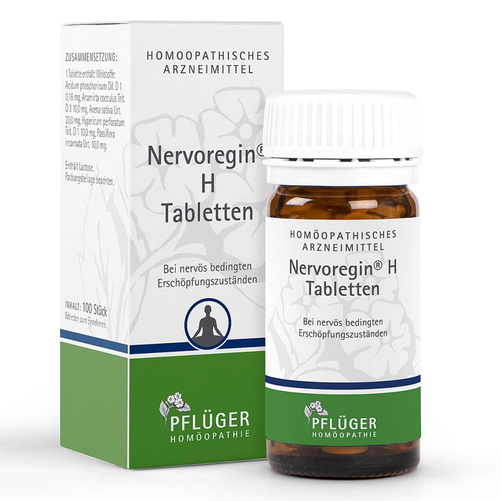 Homöopathisches Laboratorium Alexander Pflüger Gmb Nervoregin® H Tabletten 01315906