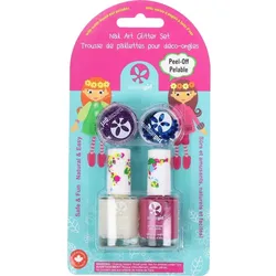 Kit: Nail Art Glitter Set - Glam Girl 2x9ml