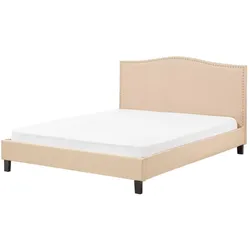 POLSTERBETT 160/200cm Beige Montpellier