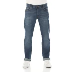 Lee Herren Jeans Extreme Motion - Straight Fit - Blau - Maddox - Maddox (PU) - 42W / 32L