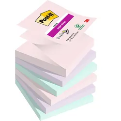 Post-it® Haftnotizen Super Sticky Z-Notes Soulfoul Collection, farbsortiert, 90 Blatt
