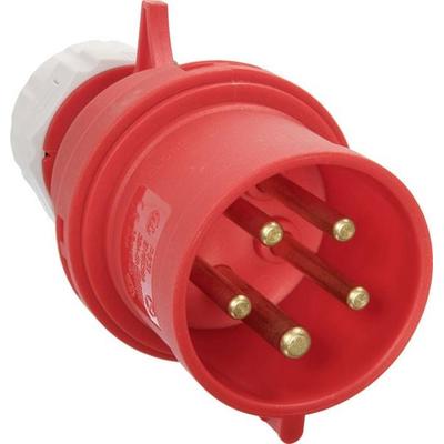 Stecker, Kupplungen, Phasenwender 8723125 Ausführung CEE Stecker Zuleitung - Kabellänge - m Absicherung 32 A, 6h Steckdo
