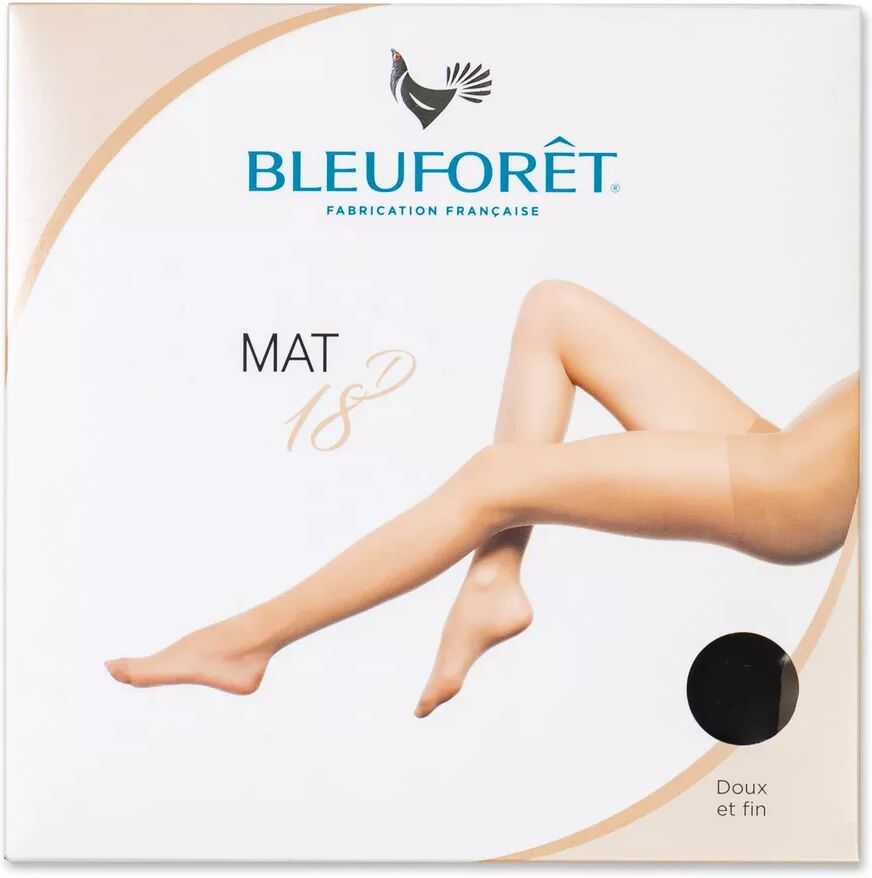 BLEU FORET - Strumpfhose, 18Den, für Damen, Black, Größe III-IV
