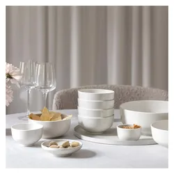 Villeroy & Boch Schüssel Afina, Schüssel + Schale, Weiss