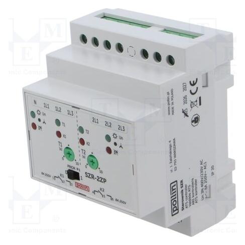 Pollin Electronic Relais des selbstttätigen Einschalten des Backups SPDT x2 (SZR-2ZP)