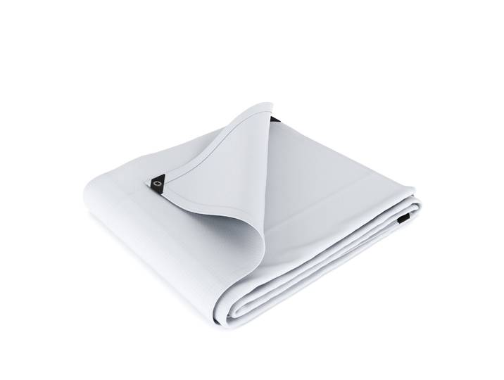 Abdeckplane PVC 450g/m2 weiss 1.5 x 6 m