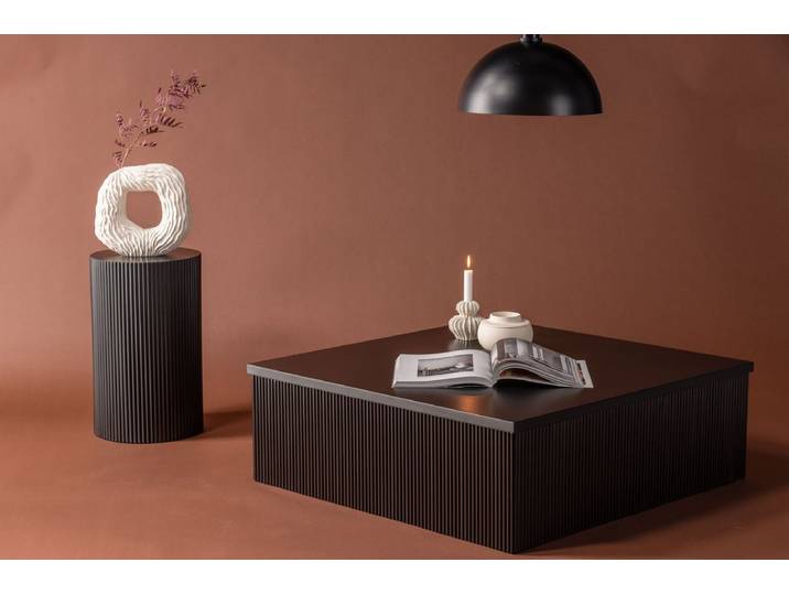 Couchtisch Aventus - in dlem Beige oder Schwarz - Beige - Luxusbetten24