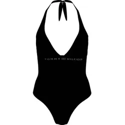 Tommy Hilfiger Halter One Piece Swimsuit Schwarz X-Large Damen