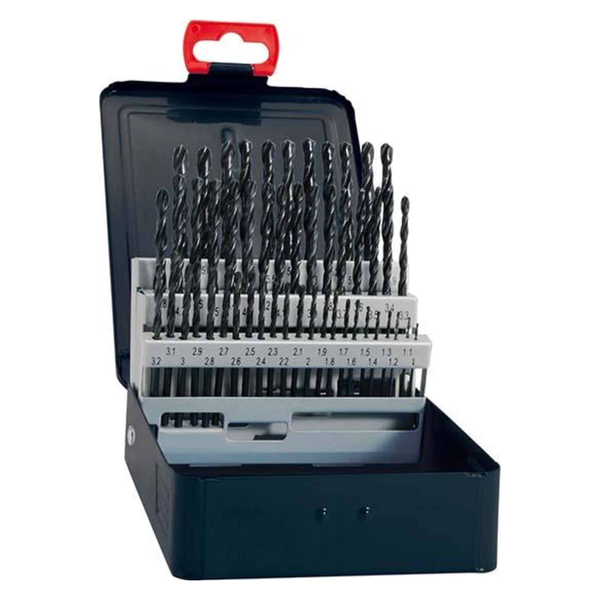 Fortis Spiralborsaet 1071 HSS vals 1-10,0mm 19d (10011020)