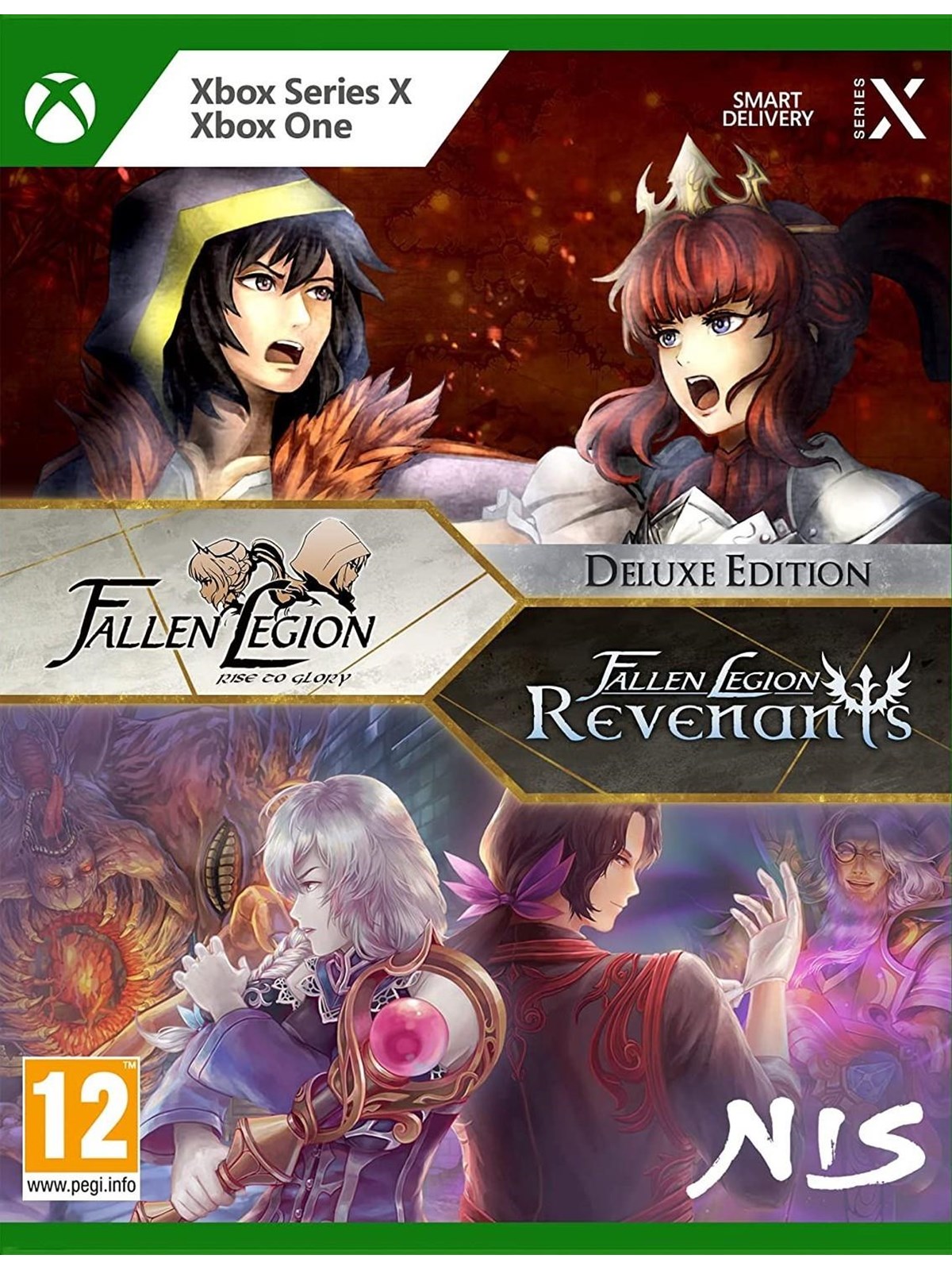 Fallen Legion: Rise to Glory/ Fallen Legion Revenants - Deluxe Edition - Microsoft Xbox One - RPG - PEGI 12
