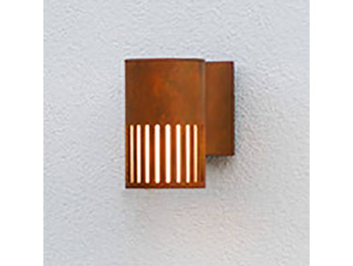 Applique extérieure 11 x 17 x 17cm Marron/Marron rouille