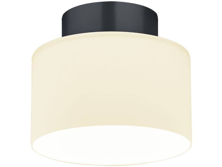 Bankamp Designer-Deckenlampe Grand opal anthrazit matt eloxiert Eisen/Acryl/Glas 1600 lm B 20 cm - LED - Lichtfarbe: Extra warmweiss - LED Energiesparlampen