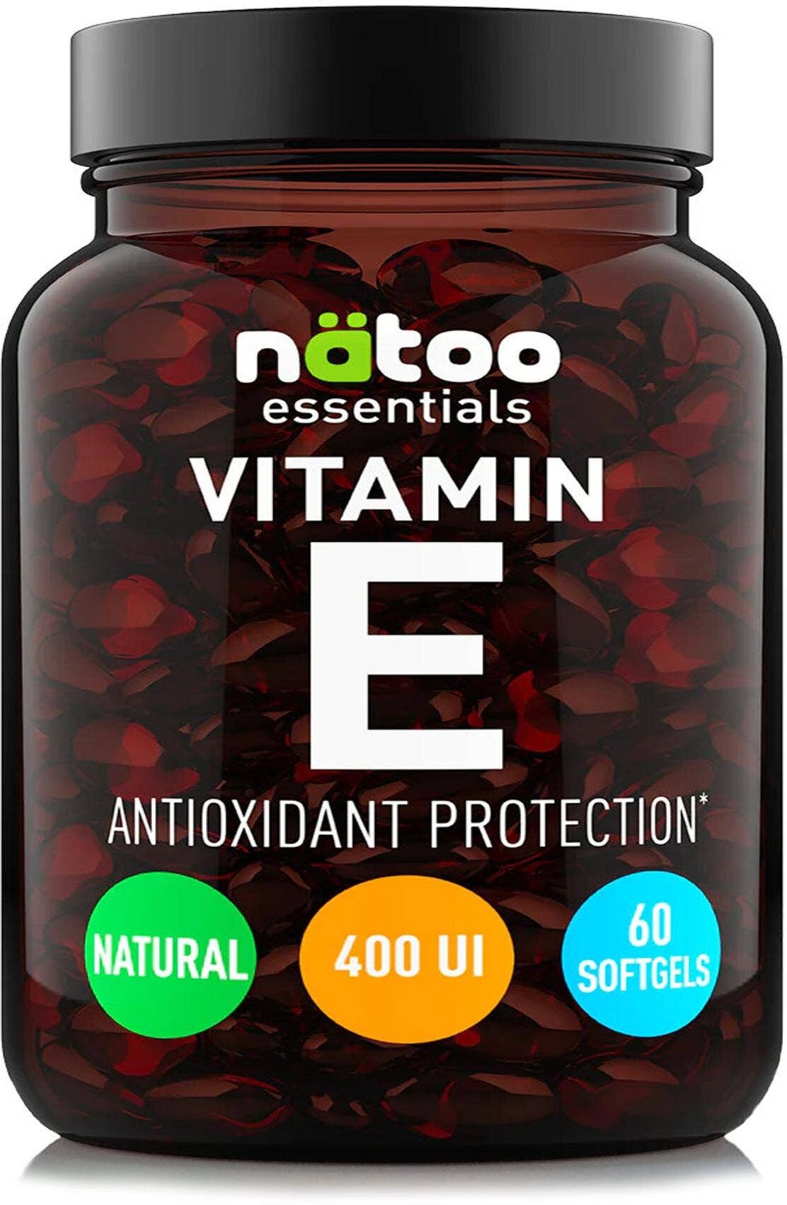 NATOO Essentials - Vitamin E 268 Mg 60 Softgels 