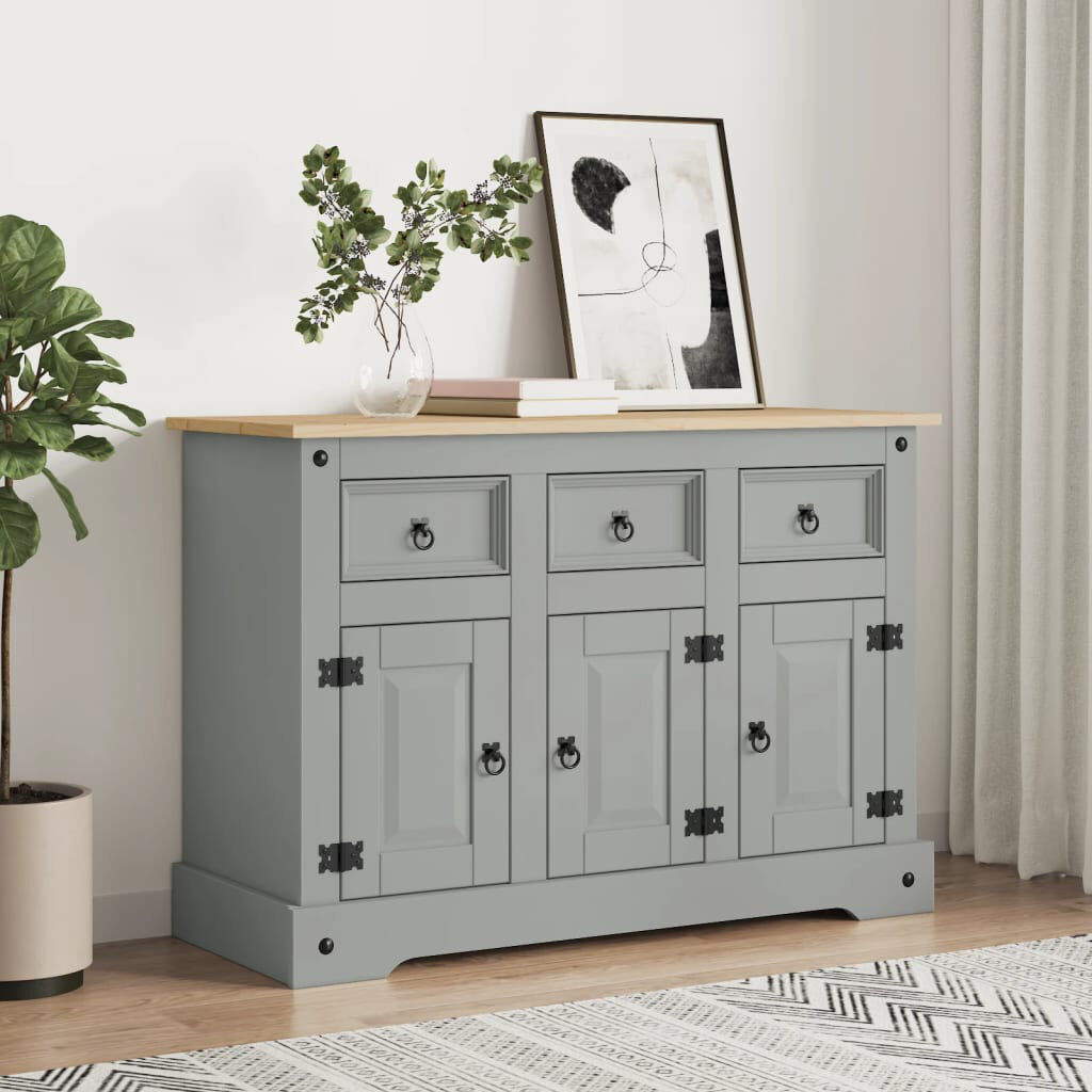 Breakwater Bay Sideboard Drew Grey 78cm H X 112cm W X 44cm D
