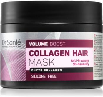 Dr. Santé Collagen máscara para cabelo revitalizadora com colagénio 300 ml. Collagen