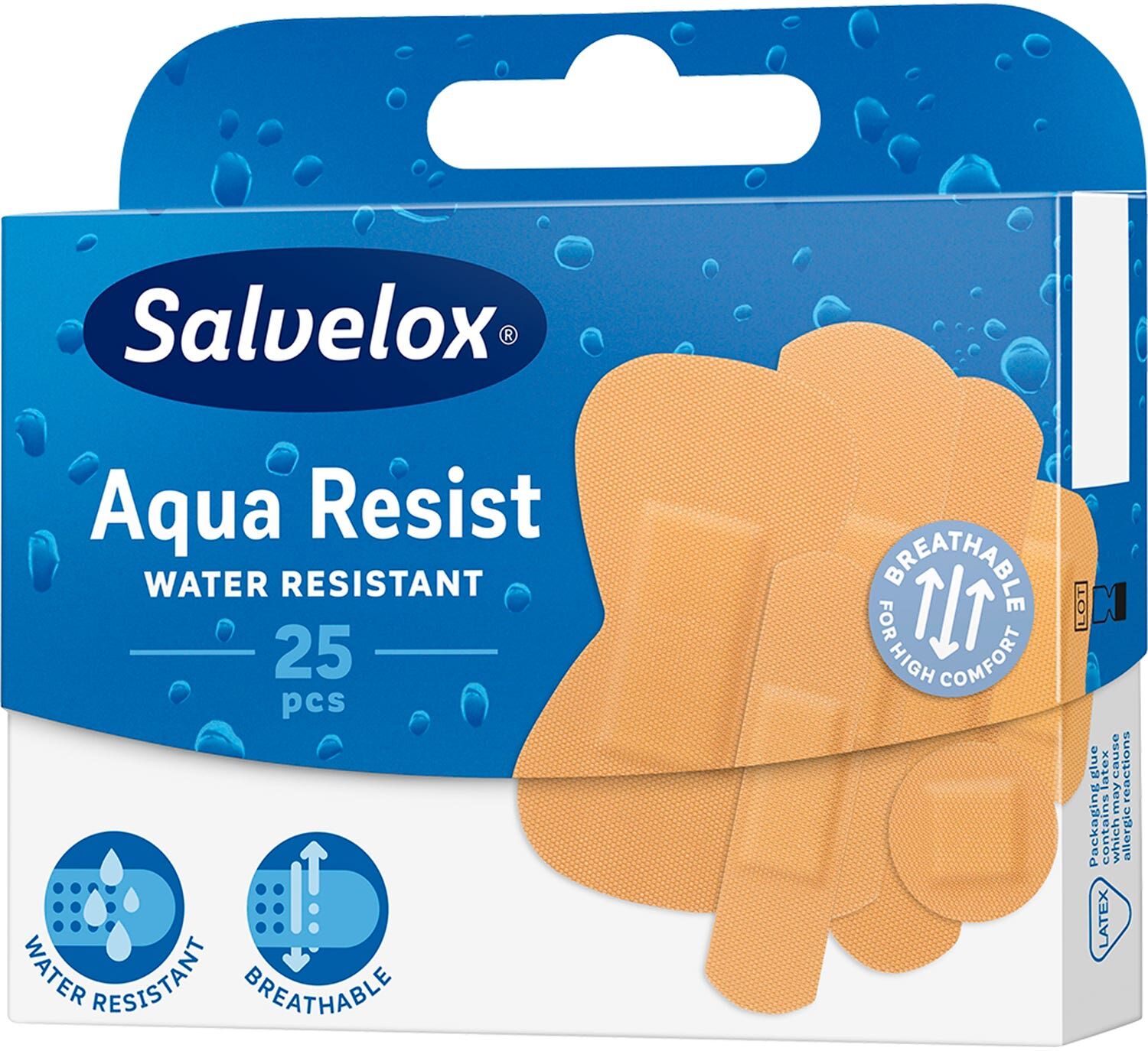 SALVELOX Aqua Resist apósitos 25 uds