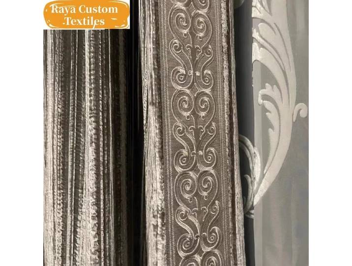 Rideau lumineux européen en velours haut de gamme, rideau lumineux de luxe pour salon et chambre à coucher, Villa, écran de fenêtre occultant personnalisé