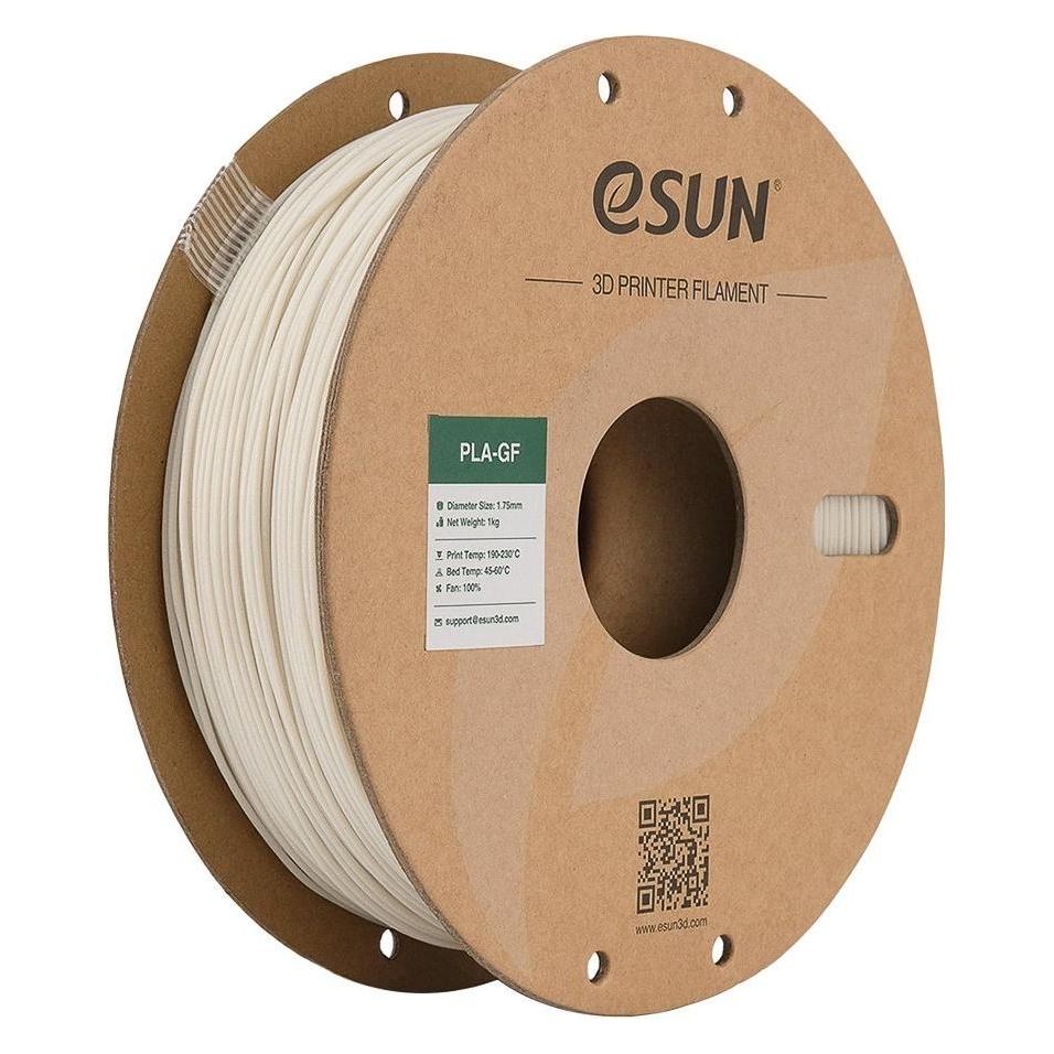 eSUN ePLA-GF Glasfaser Natural Filament 1.75mm 1Kg (PLA+, 1000 g, 1.75 mm) (PLA-GF175W1P1)