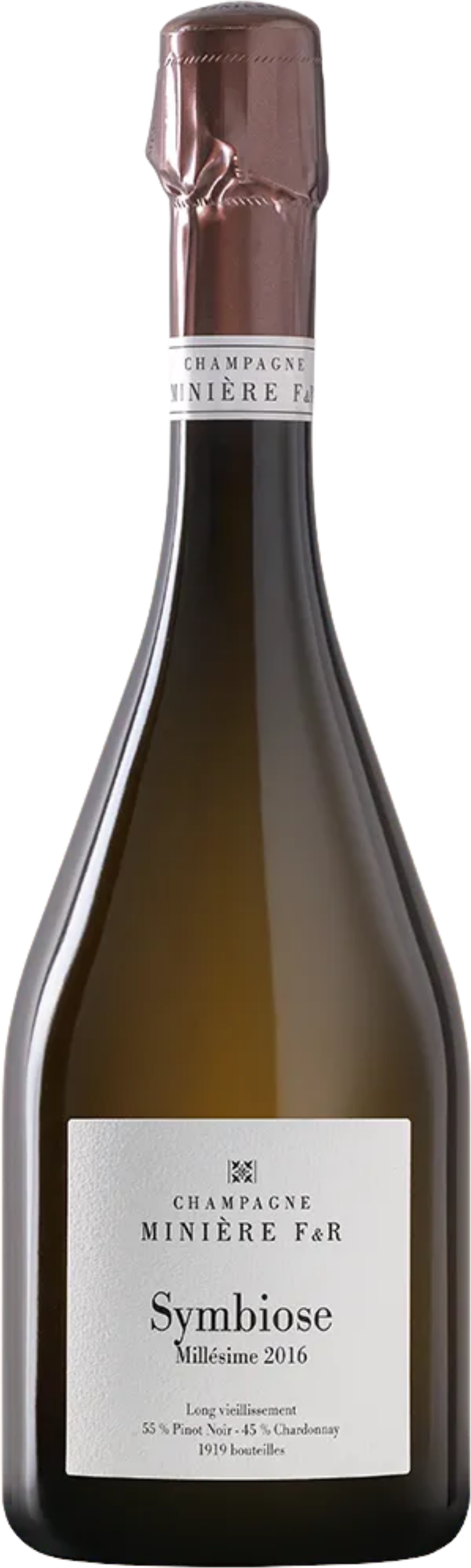 Champagne Extra Brut 'Cuvée Symbiose' Miniere F&R 2016