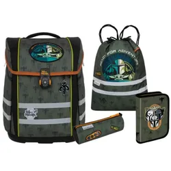 McNeill Schulranzen-Set PERFECTO, 5tlg. STAR WARS – MANDALORIAN -Kollektion 2024-