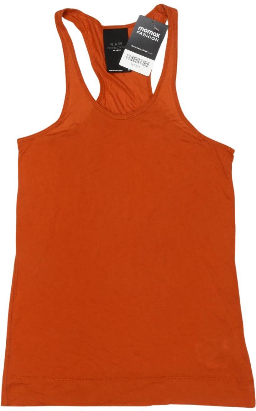 G Star RAW Damen Top, Orange, Gr. S, Viskose - Second Hand