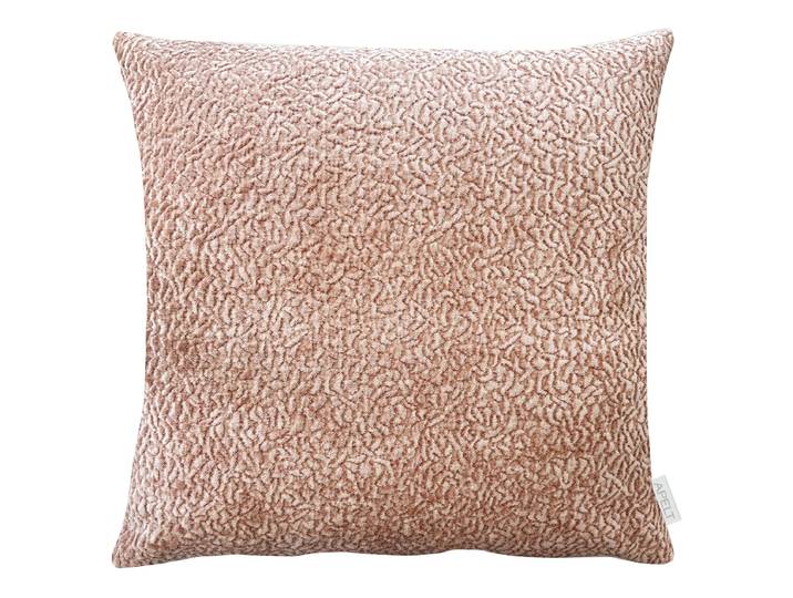 Coussin décoratif Toulouse Cuivre/Rose 45 x 45cm Gamme chenille