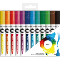 MOLOTOW Brush-Pens Mehrfarbig 1.0 - 2.0 mm